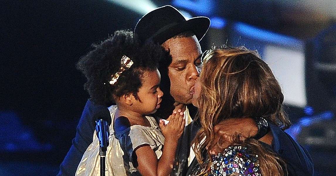 Beyoncé e Jay Z sul palco