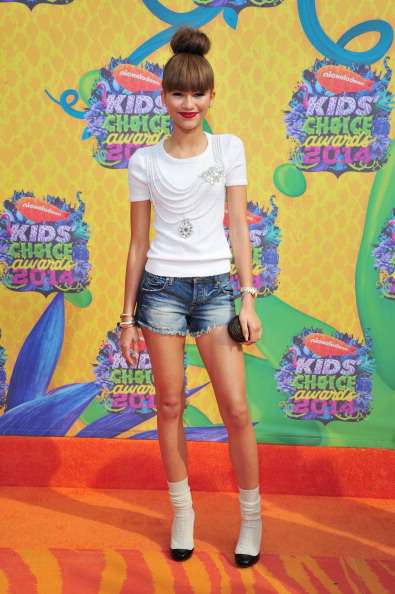 Kids Choice Awards 2014 look red carpet - Zendaya