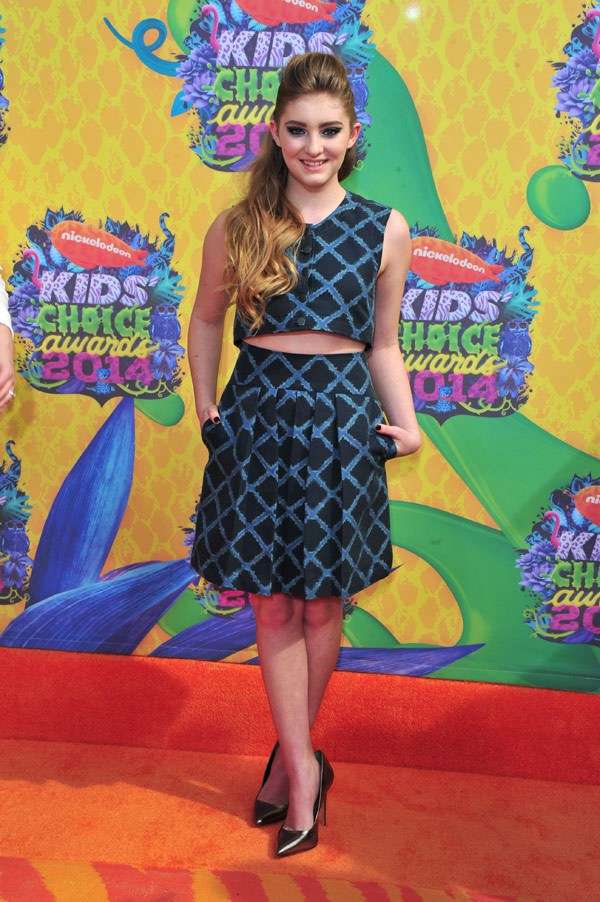 Kids Choice Awards 2014 look red carpet - Willow Shields