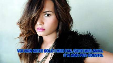 Demi Lovato - le frasi migliori - una delle citazioni sui fan