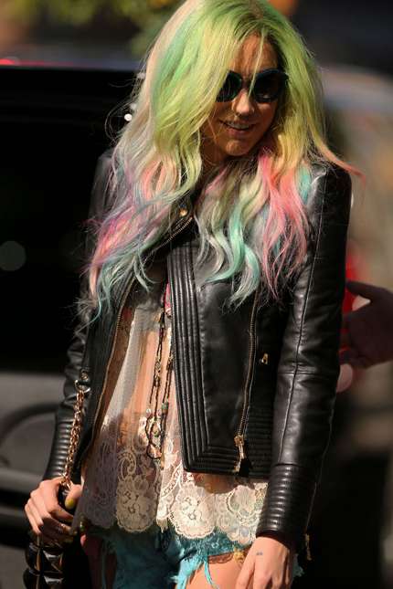 Star capelli colorati - Kesha