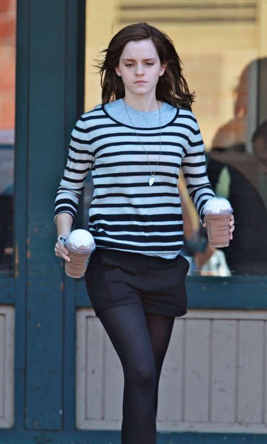 Personaggi famosi Starbucks - Emma Watson