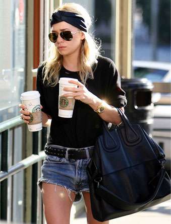 Personaggi famosi Starbucks - Ashley Olsen