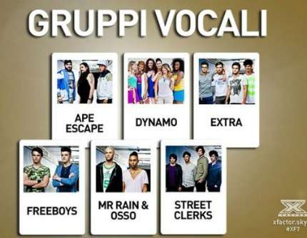 X Factor 2013 gruppi