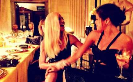 Selena Gomez e Donatella Versace
