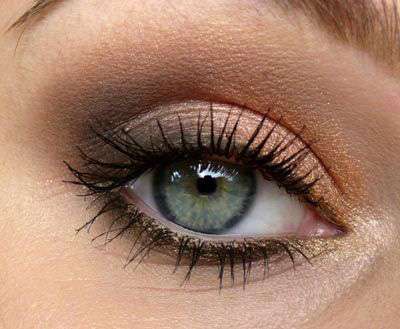 Trucco occhi azzurri makeup - 4 bronzo