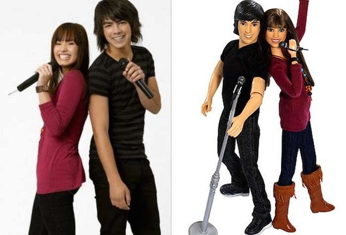 Demi Lovato & Joe Jonas in versione giocattolo