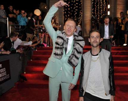 mtv video music awards 2013 red carpet - Macklemore e Ryan Lewis