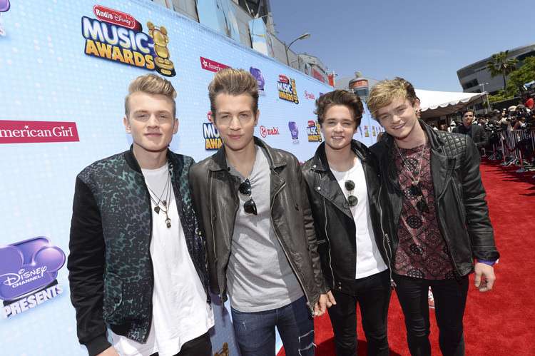 Radio Disney Music Awards 2014 red carpet - The Vamps
