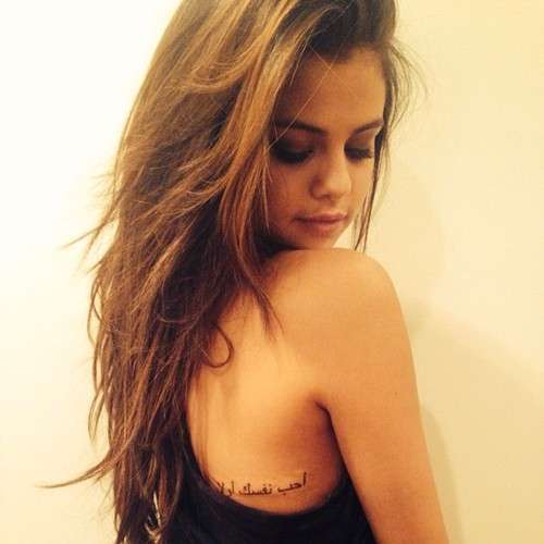 Nuovo tatuaggio per Selena Gomez