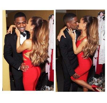 Ariana Grande bacia Big Sean