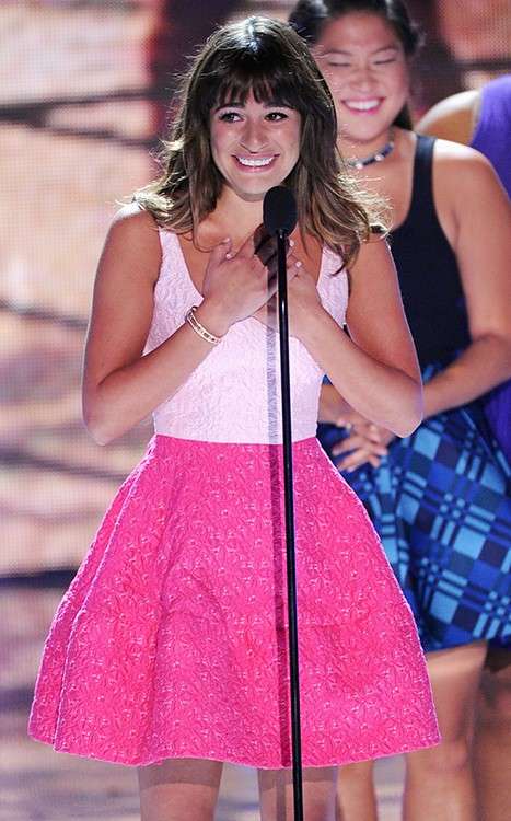 Lea Michele in rosa