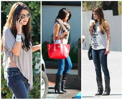 Selena e i jeans