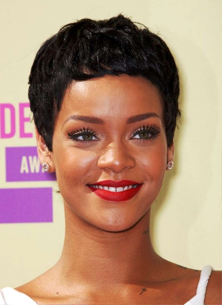 Rihanna boyish hair