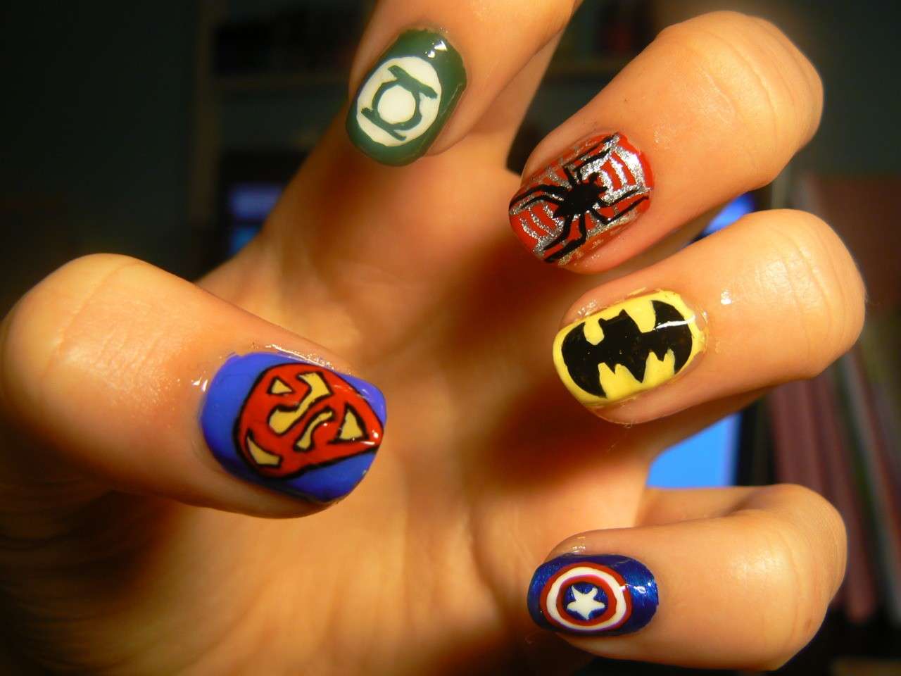 Supereroi nails