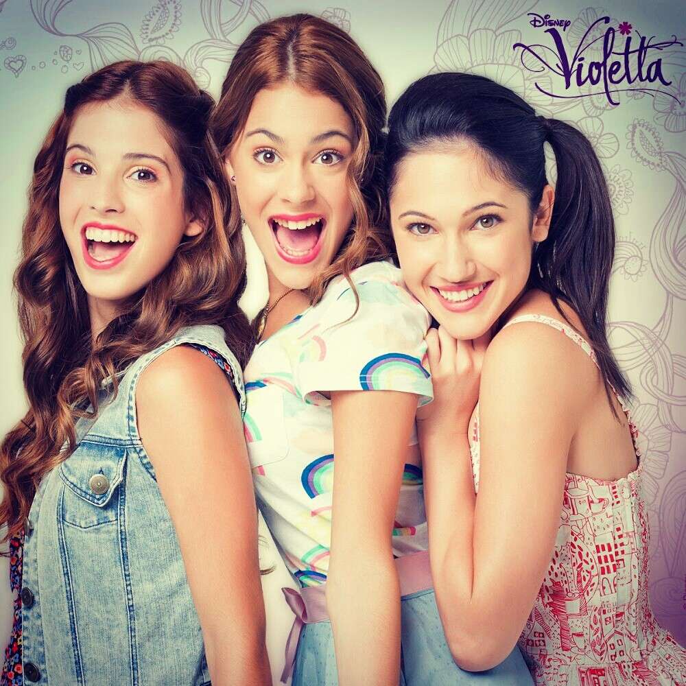 Le star della serie tv Violetta 