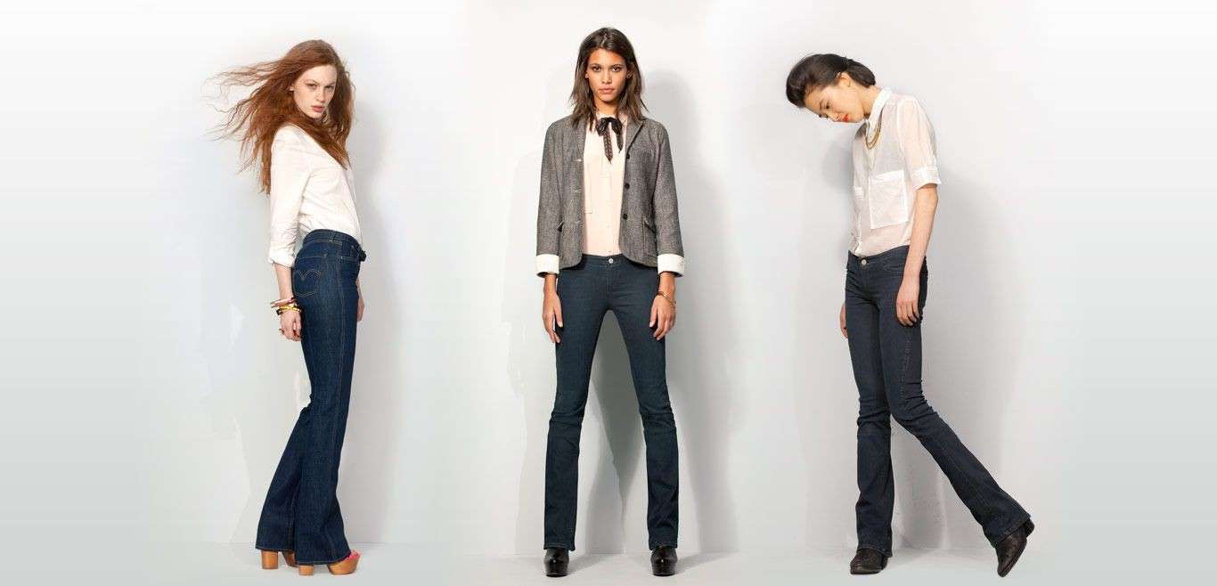 Modelli di jeans