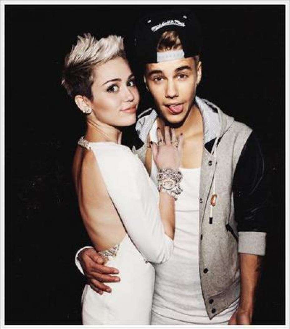 Bieber e Cyrus