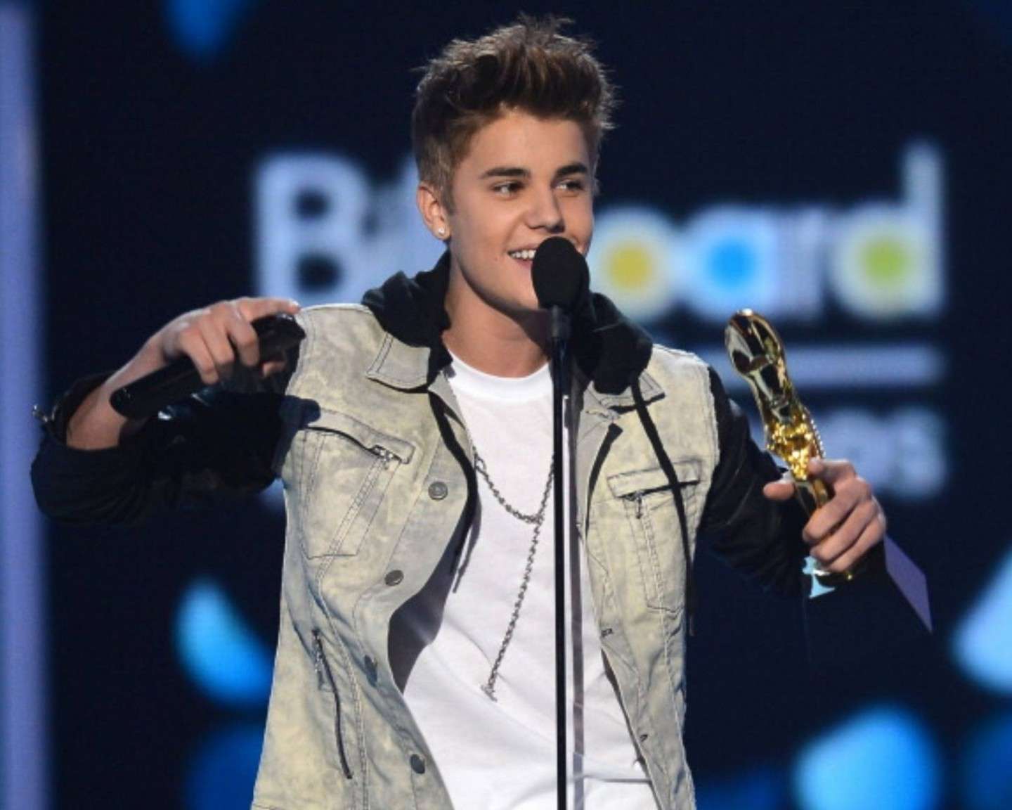 Justin Bieber for the Billboard Milestone Awards