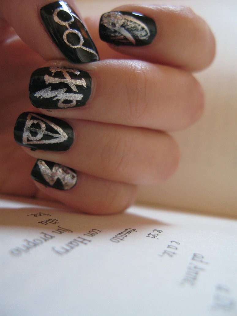 Nail art and book