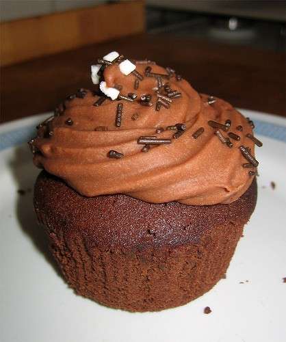Cupcake scaglie cioccolata