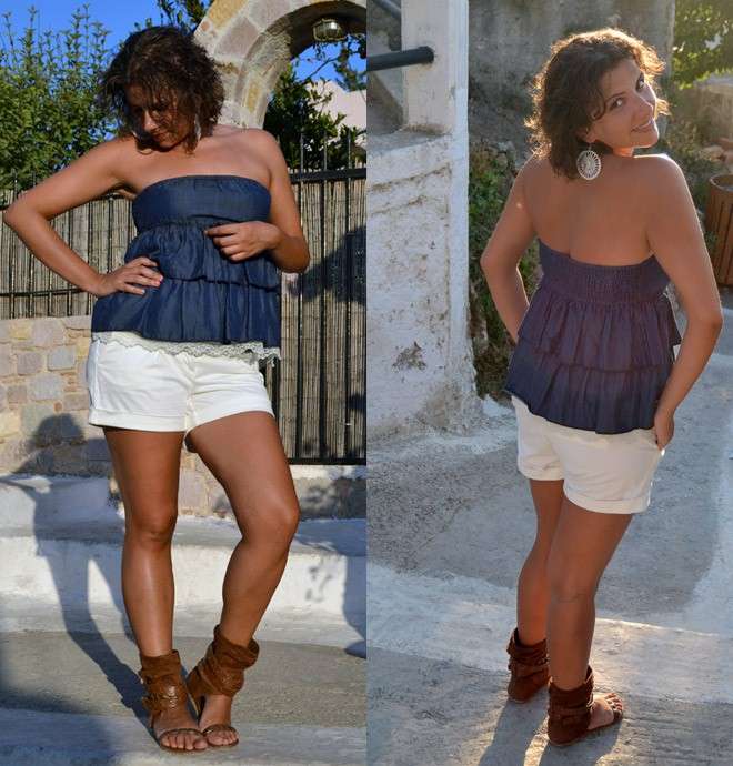 Outfit top e shorts