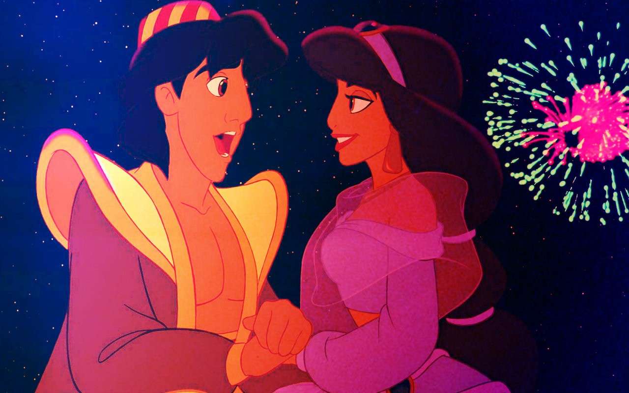 Aladdin e Jasmin fuochi d