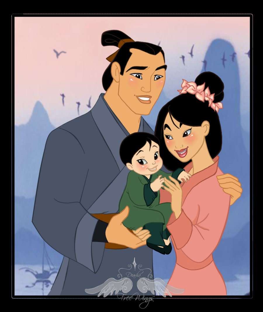 Coppie dei cartoni animati: Mulan