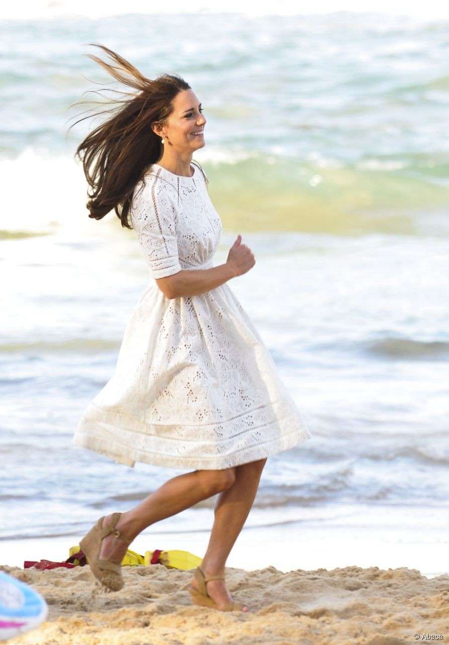 Kate Middleton abito bianco
