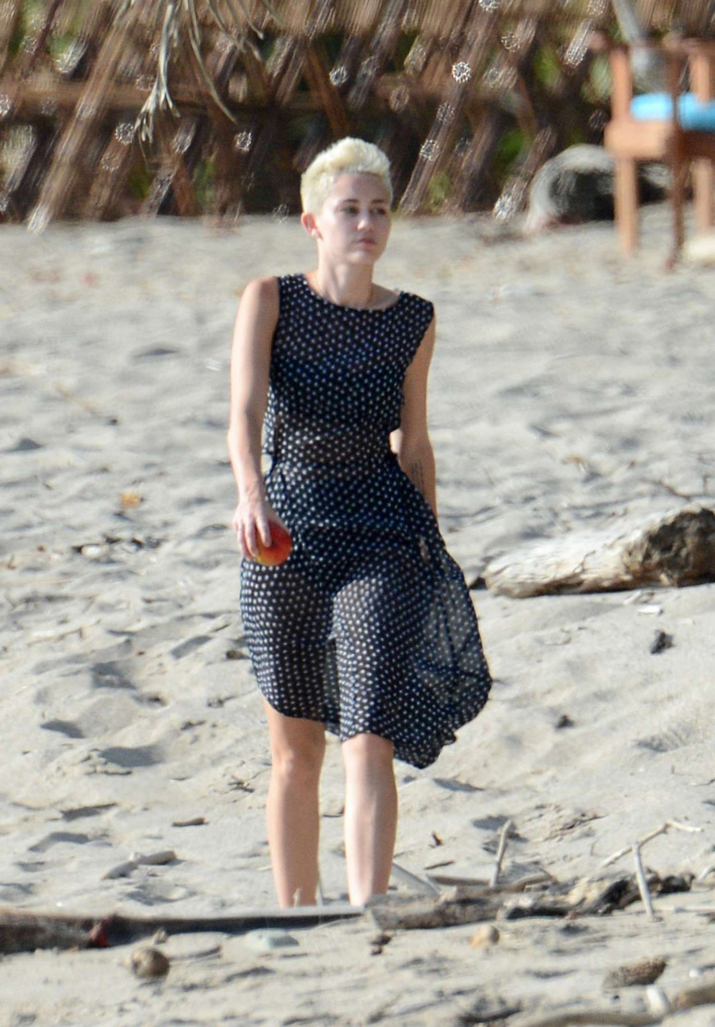 Miley Cyrus in spiaggia