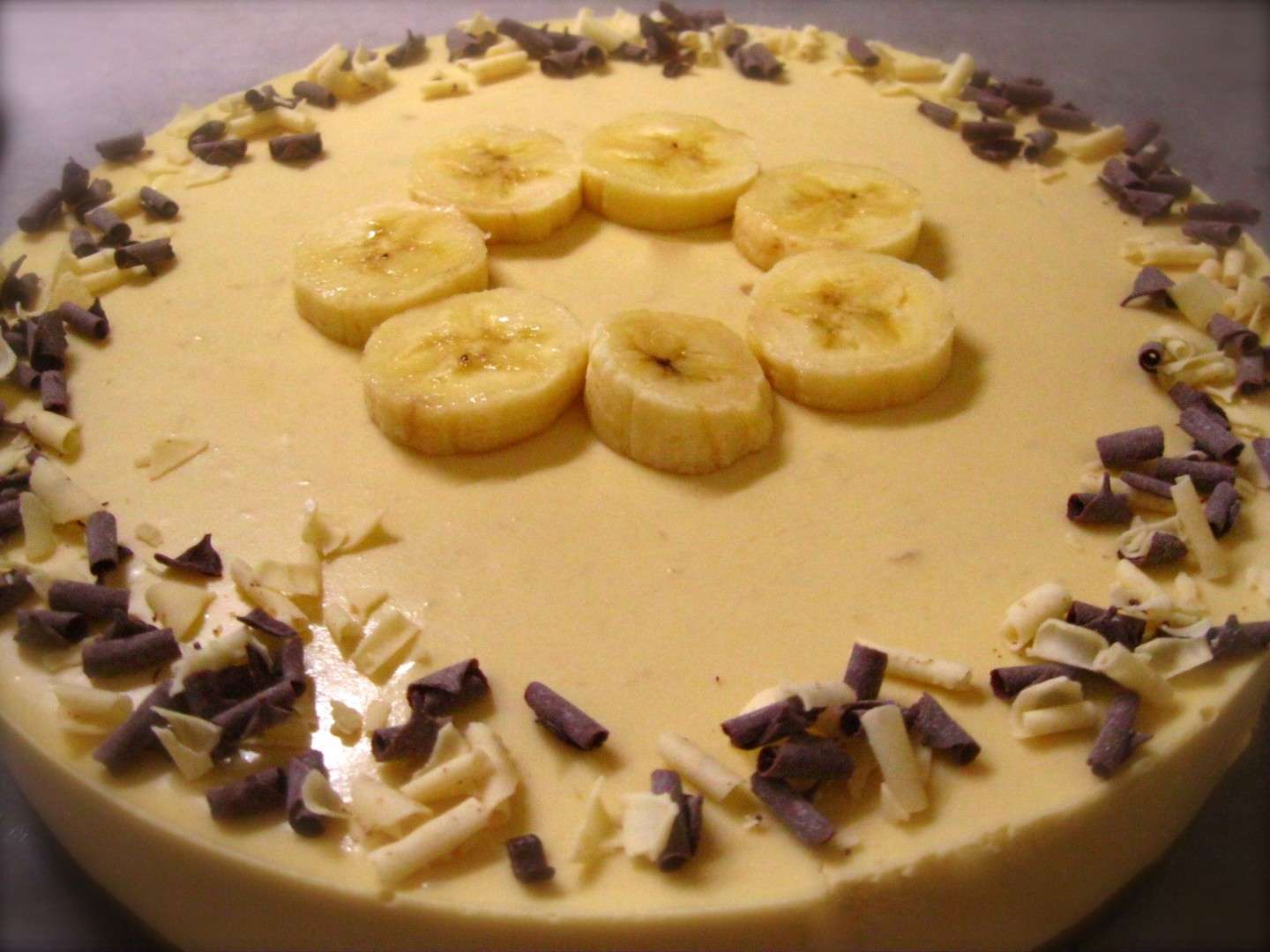 Cheesecake banana