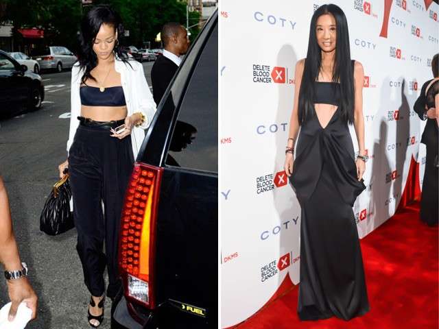 Rihanna top fascia