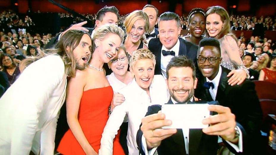 Selfie con Jennifer Lawrence
