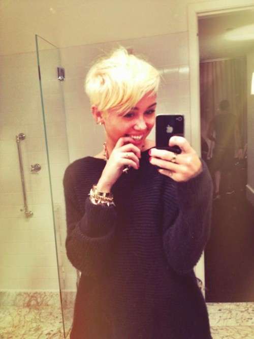 Selfie perfetti delle star: Miley Cyrus