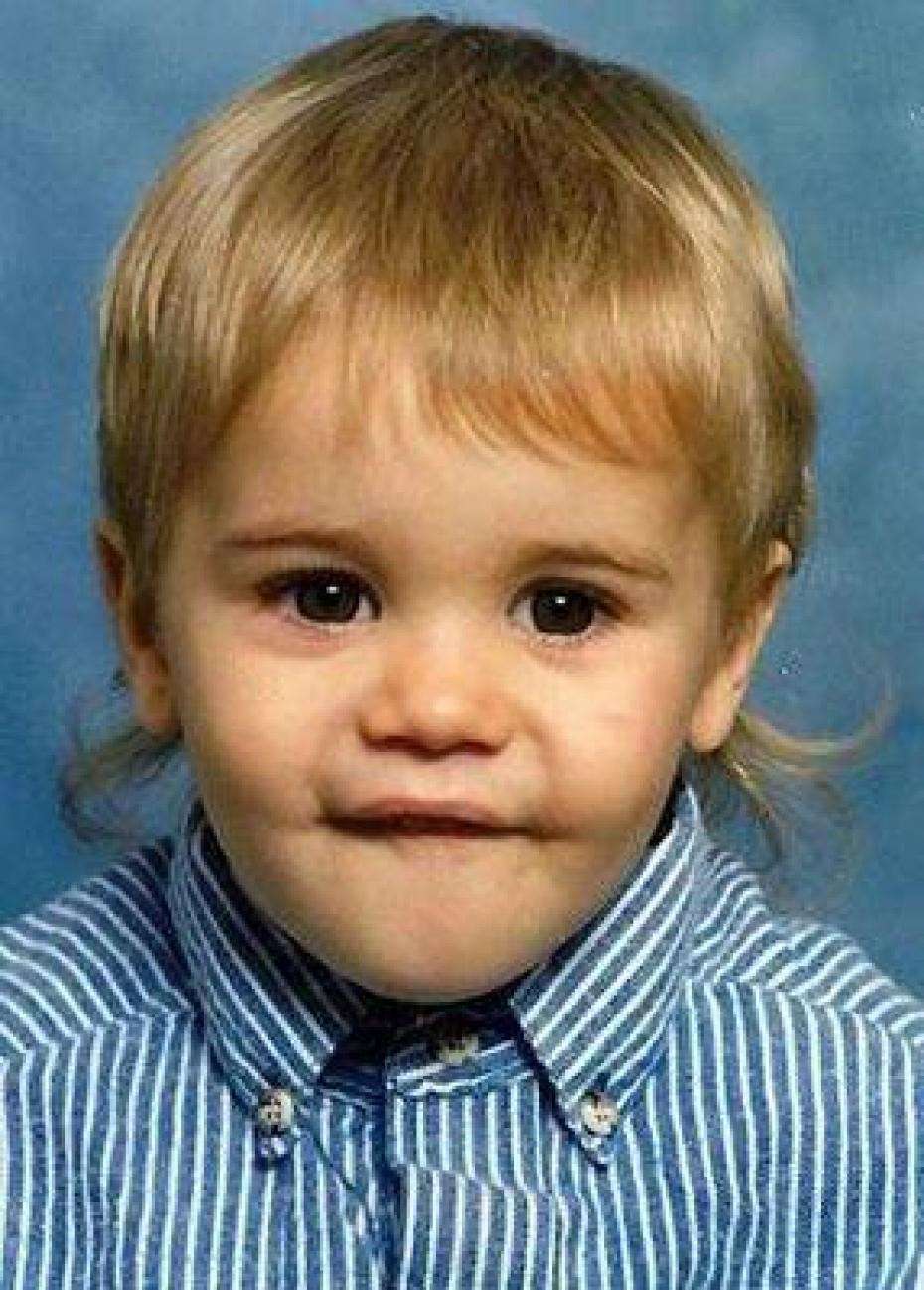 Justin Bieber da piccolo