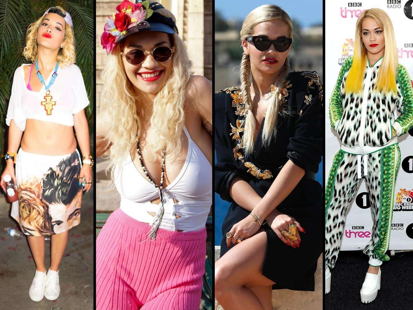 Cappelli estivi per tutti i gusti: Rita Ora
