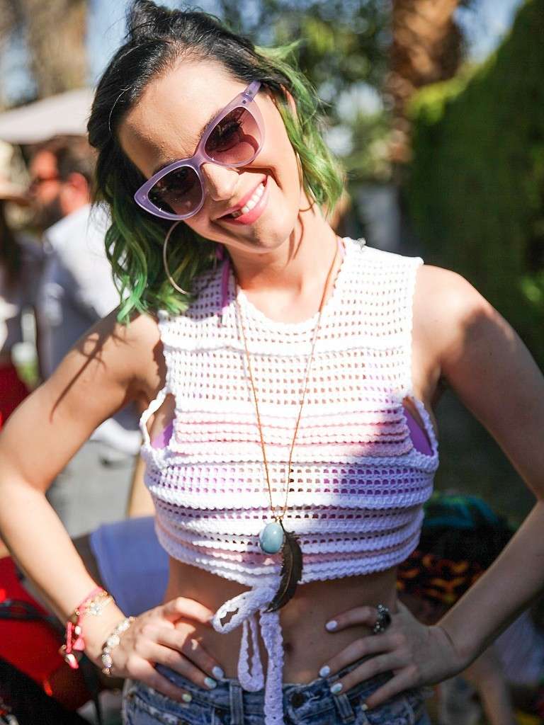 Katy Perry con crop top