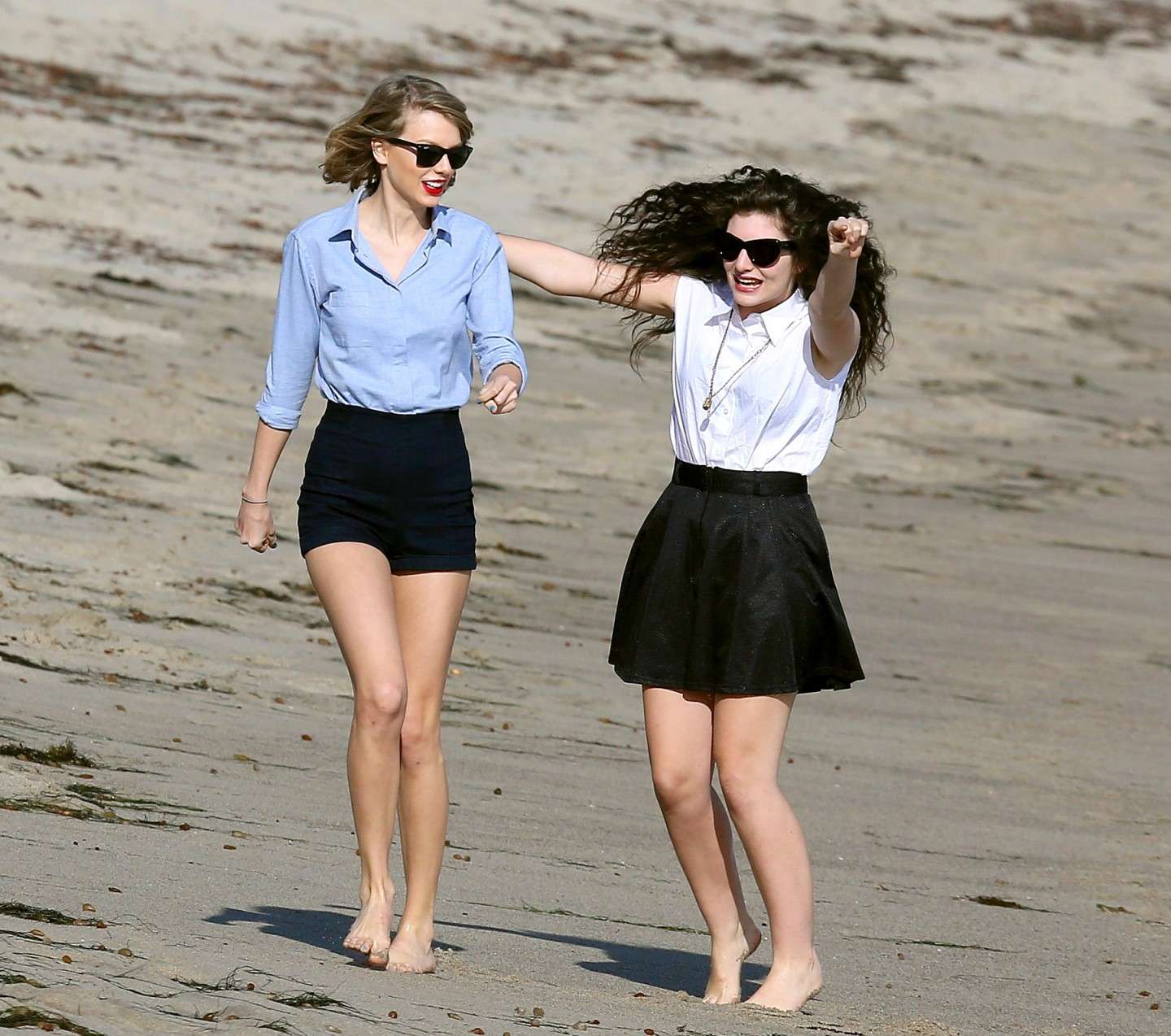 Taylor Swift in spiaggia