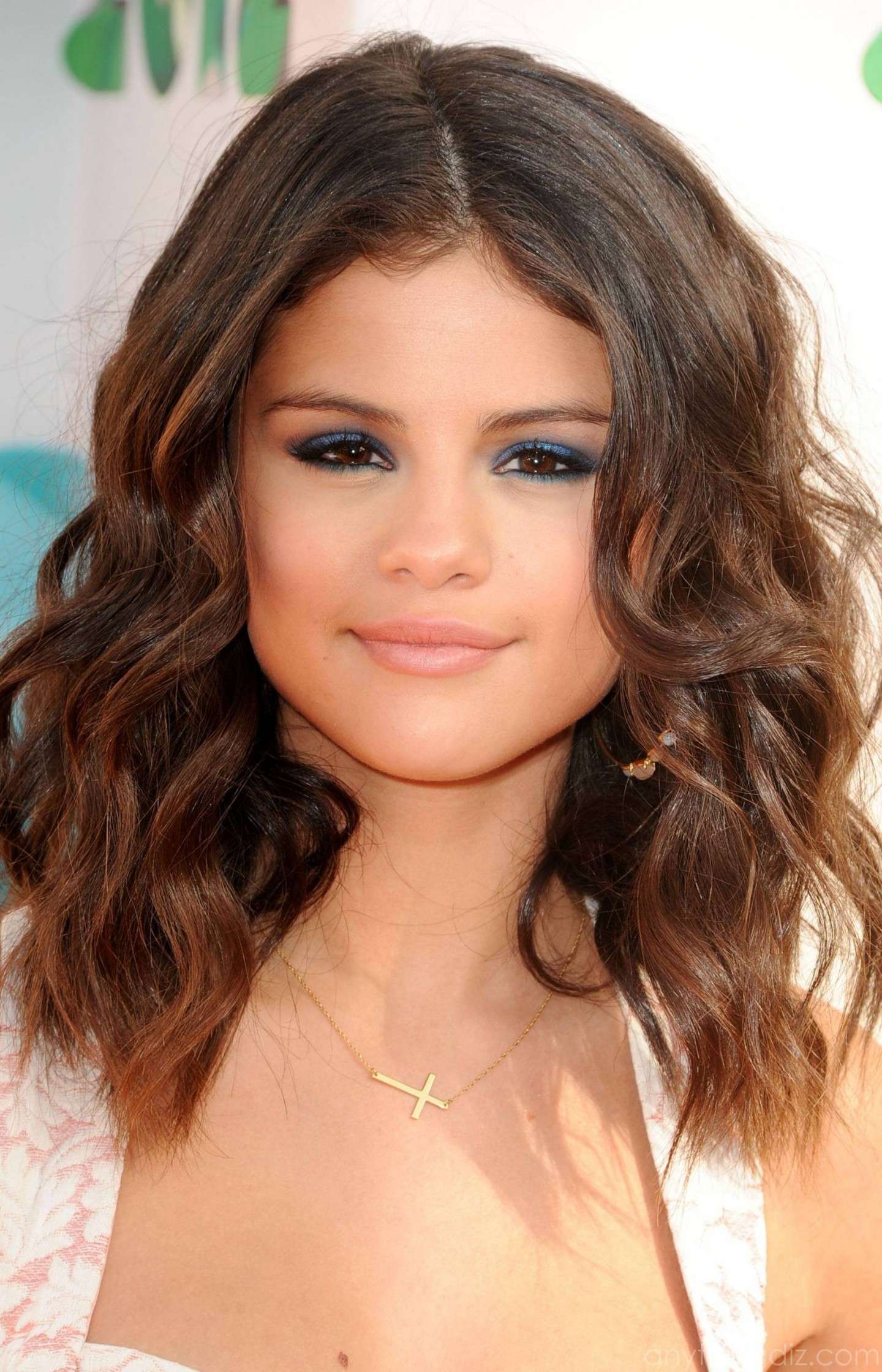 Selena Gomez ombretto blu