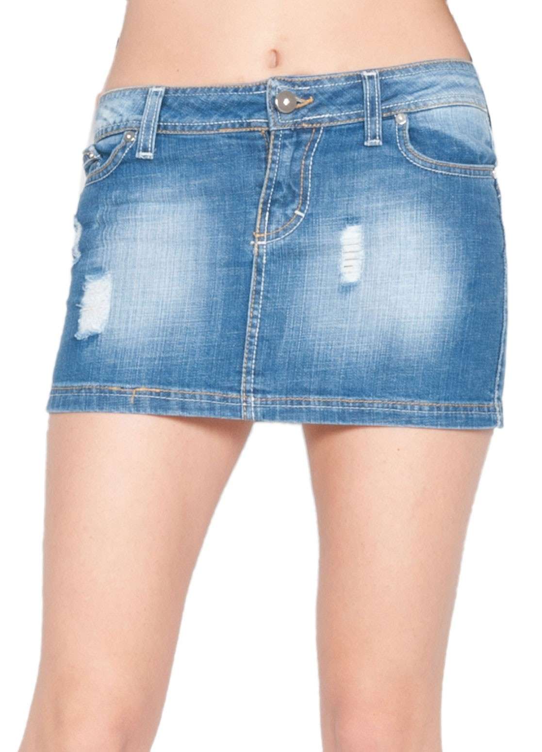 Minigonna jeans