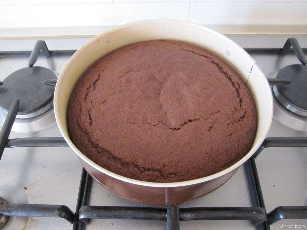 Preparare la torta al cioccolato