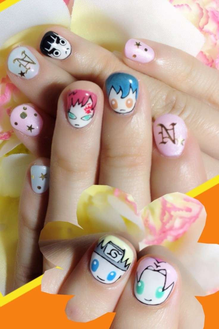 Naruto nails
