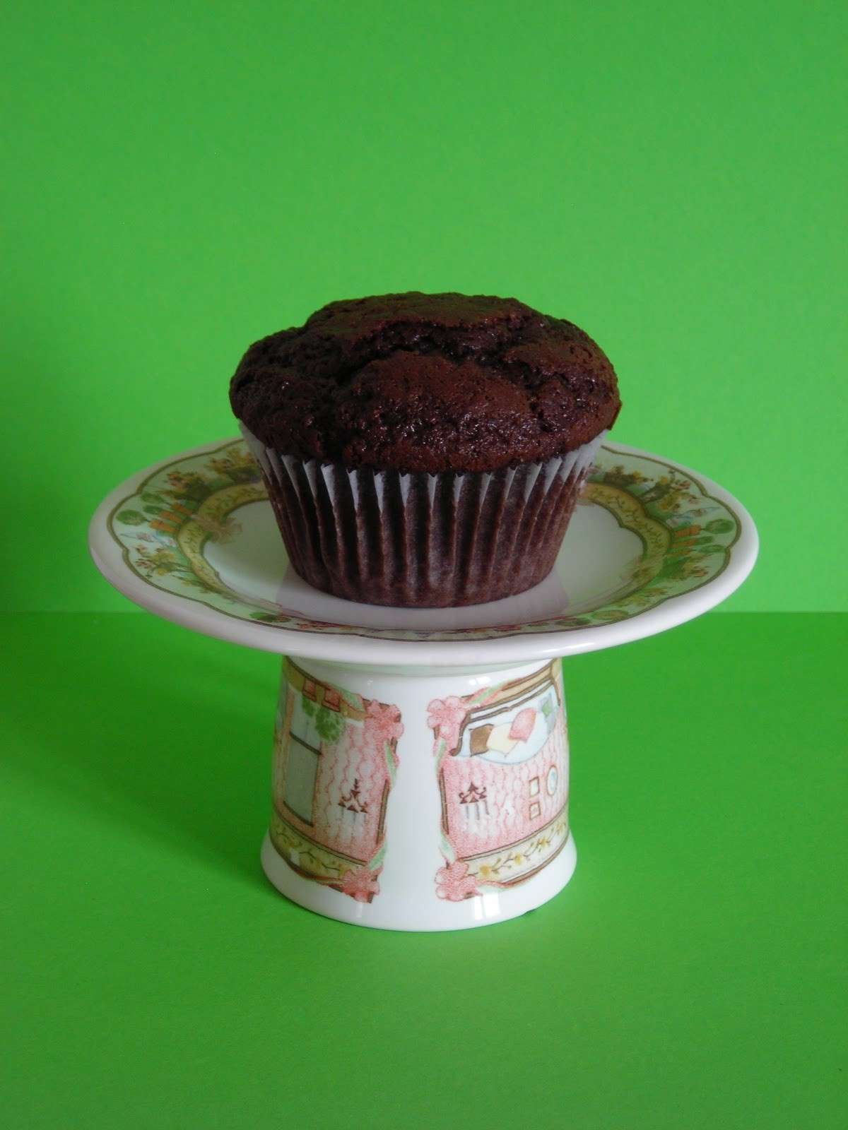 Muffin al cioccolato nero