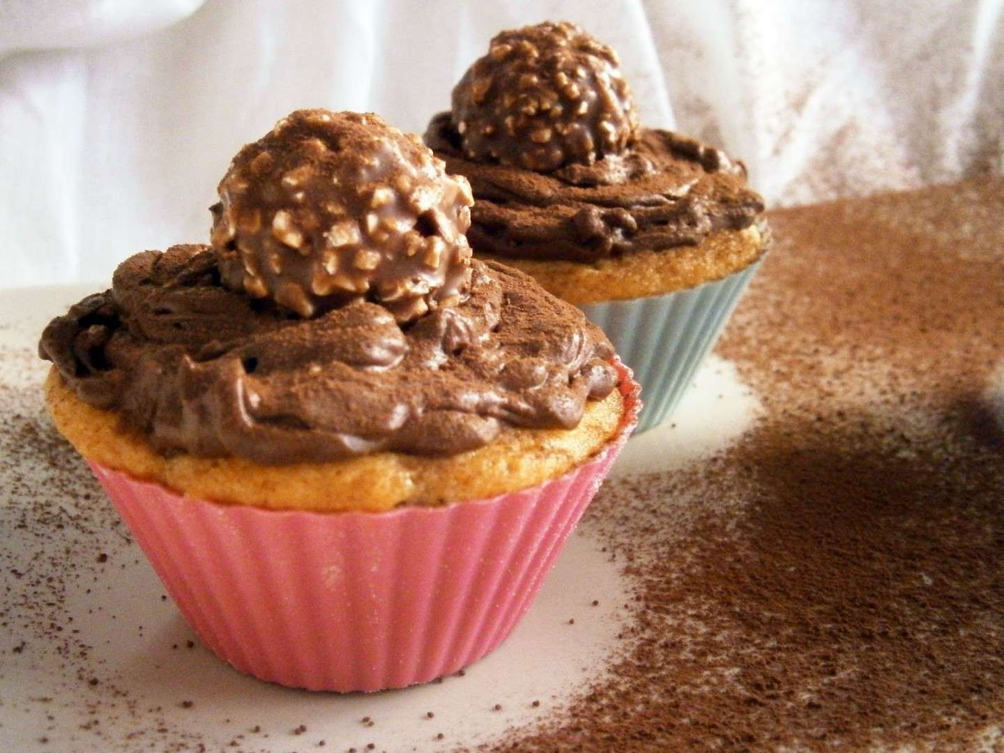 Muffin cioccolato e rocher