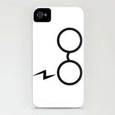 Cover per Iphone bianca di Harry Potter
