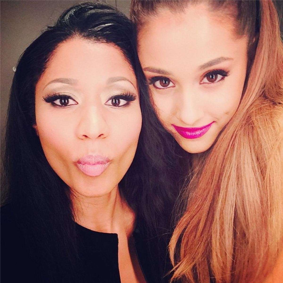 Selfie di Nicki Minaj e Ariana Grande