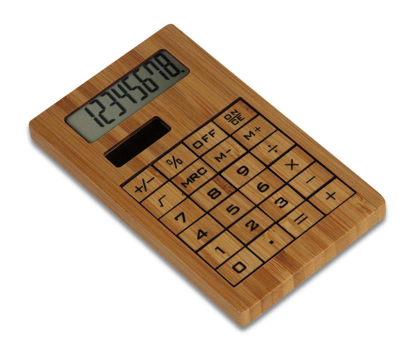 Calcolatrice in legno