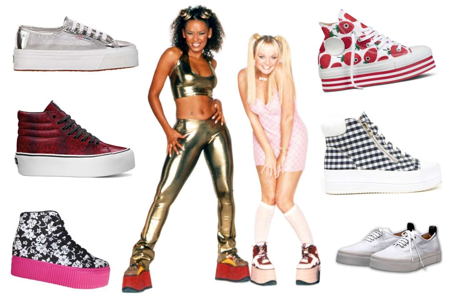 Platform shoes ai tempi delle Spice Girls