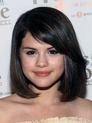 Selena Gomez con la frangia