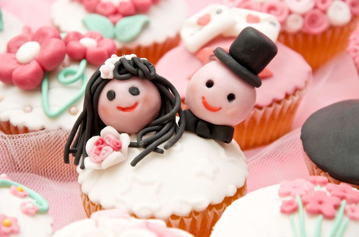 Cupcake sposi
